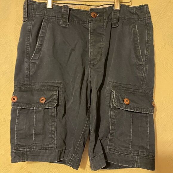 Blue Hollister Cargo Shorts sz 30 - Picture 1 of 6